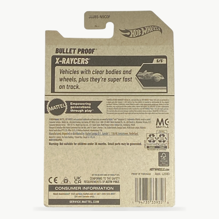 Hot Wheels Bullet Proof | X-Raycers Series 5/5 - for just $2.49! 