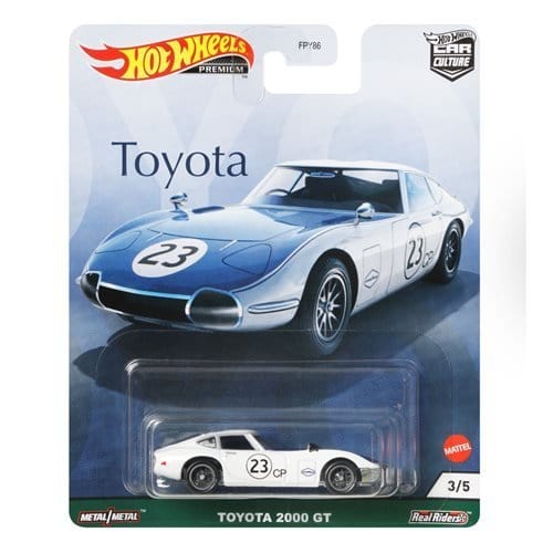 Hot Wheels Car Culture Toyota - 3/5 Toyota 2000 GT - for just $12.67! 