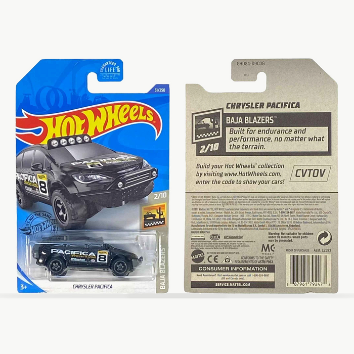 Hot Wheels Chrysler Pacifica | Baja Blazers Series 2/10 - for just $2.49! 