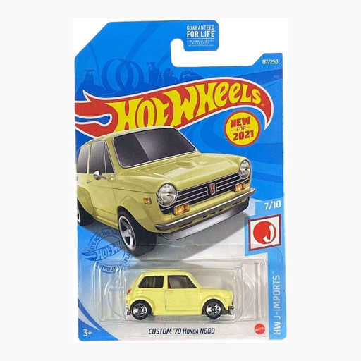Hot Wheels Custom '70 Honda N600 | J-Imports Series 7/10 - for just $2.49! 