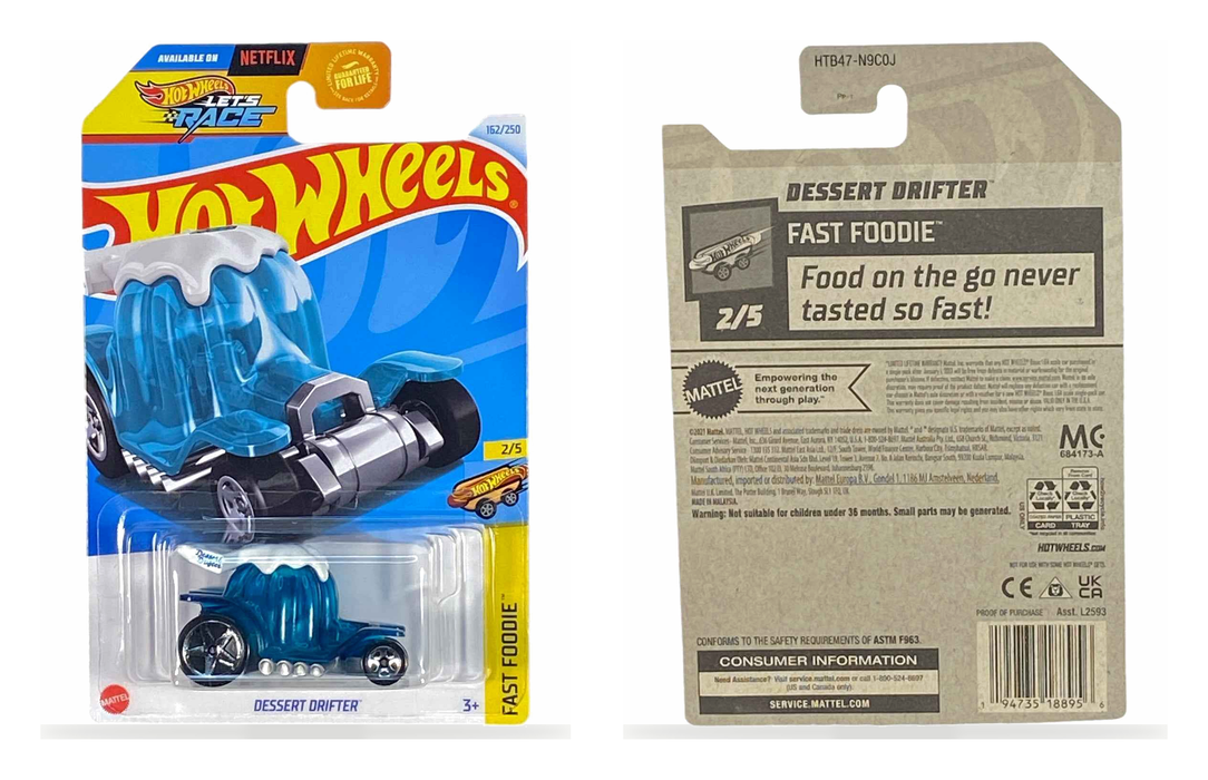 Hot Wheels Dessert Drifter | Fast Foodie Series 2/5 - for just $2.49! 