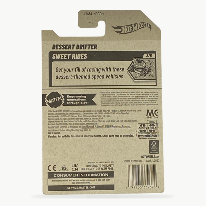 Hot Wheels Dessert Drifter | Sweet Rides Series 2/5 - for just $2.49! 
