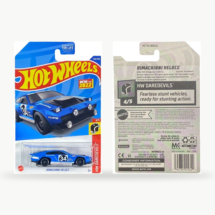 Hot Wheels Dimachinni Veloce | Daredevils Series 4/5 - for just $2.99! 