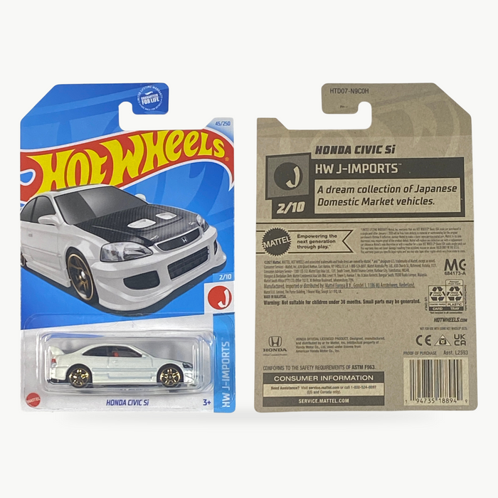 Hot Wheels Honda Civic Si | J-Imports Series 2/20 - for just $2.69! 