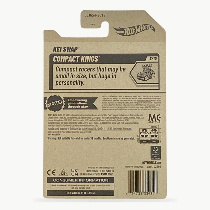 Hot Wheels Kei Swap | Compact Kings Series 3/10 - for just $2.49! 