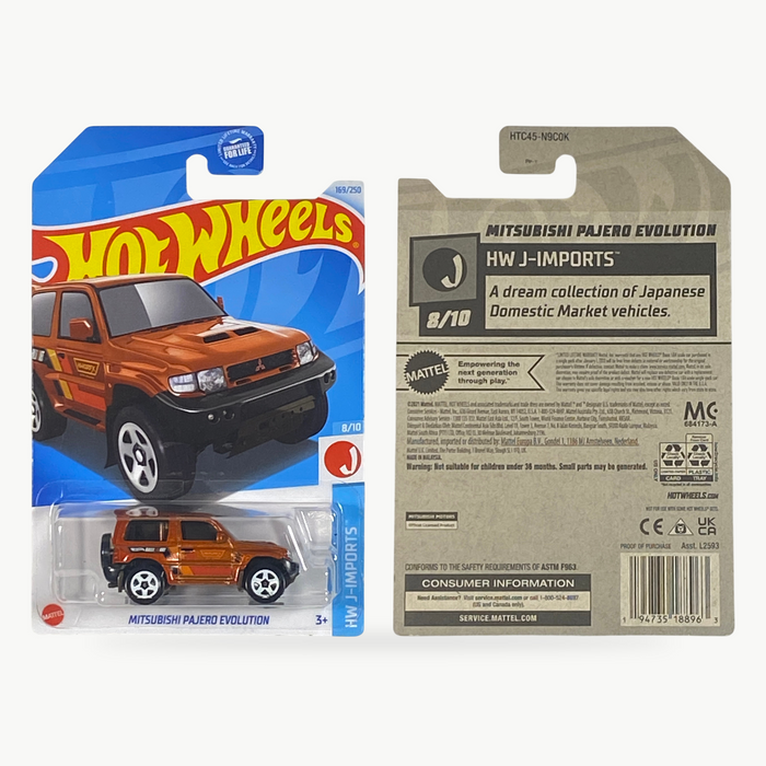 Hot Wheels Mitsubishi Pajero Evolution | J-Imports Series 8/10 - for just $2.49! 