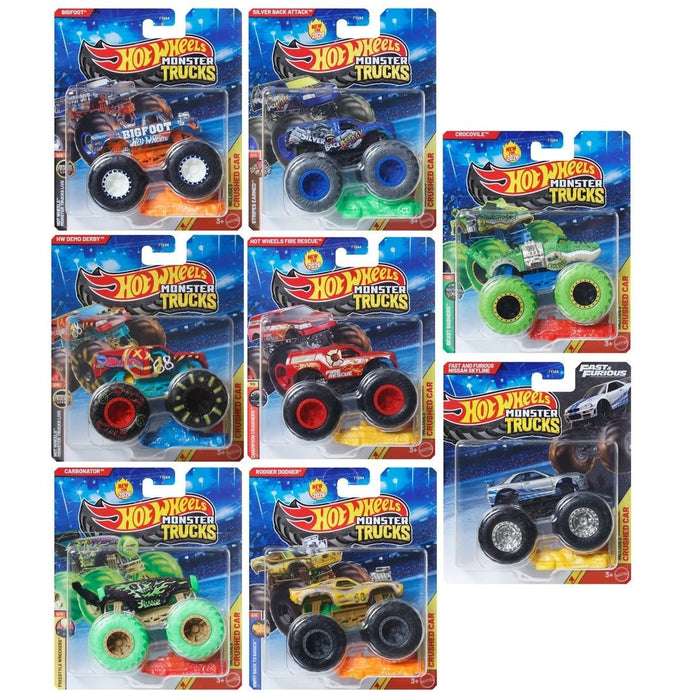 Hot Wheels Monster Trucks 1:64 Scale Vehicle 2026  - Select Vehicle(s) (5393) - for just $7.67! 