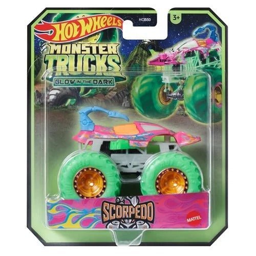 Hot Wheels Monster Trucks Glow-in-the-Dark 1:64 Scale Vehicle 2024 - Select Vehicle(s) (6281) - for just $10.67! 