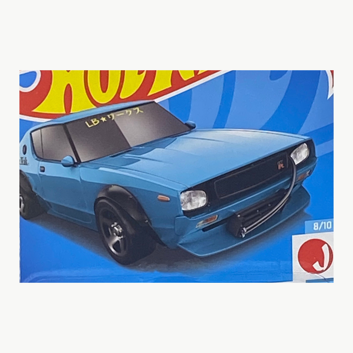 Hot Wheels Nissan Skyline 2000GT-R LBWK | J-Imports Series 8/10 - for just $2.49! 