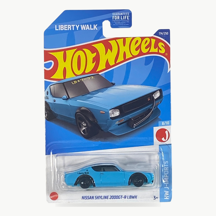 Hot Wheels Nissan Skyline 2000GT-R LBWK | J-Imports Series 8/10 - for just $2.49! 