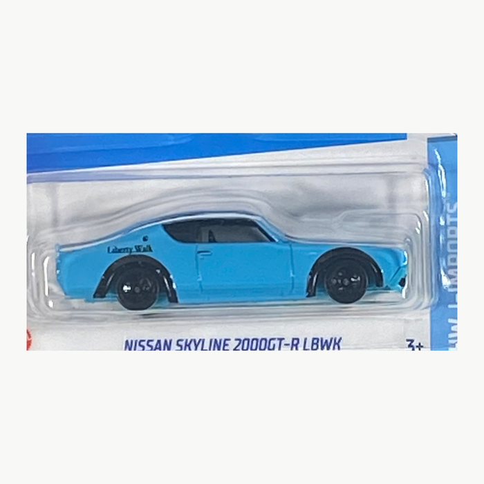 Hot Wheels Nissan Skyline 2000GT-R LBWK | J-Imports Series 8/10 - for just $2.49! 