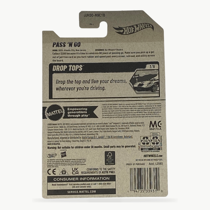 Hot Wheels Pass ’N Go 2026 | Drop Tops Series 1/5 - for just $2.99! 