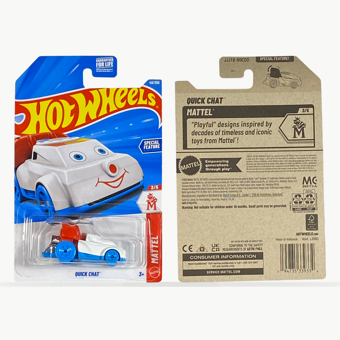Hot Wheels Quick Chat | Mattel Series 3/5 - for just $2.99! 