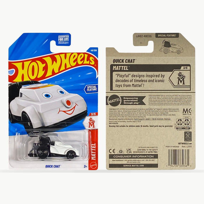 Hot Wheels Quick Chat | Mattel Series 3/5 - for just $2.49! 