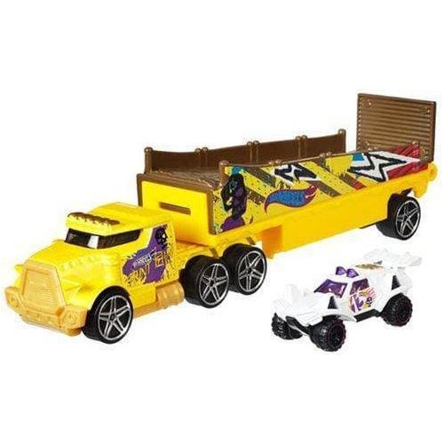 Hot Wheels Super Hauling Rig and Car - Select Figure(s) - Just $15.47! Shop now at Retro Gaming of Denver