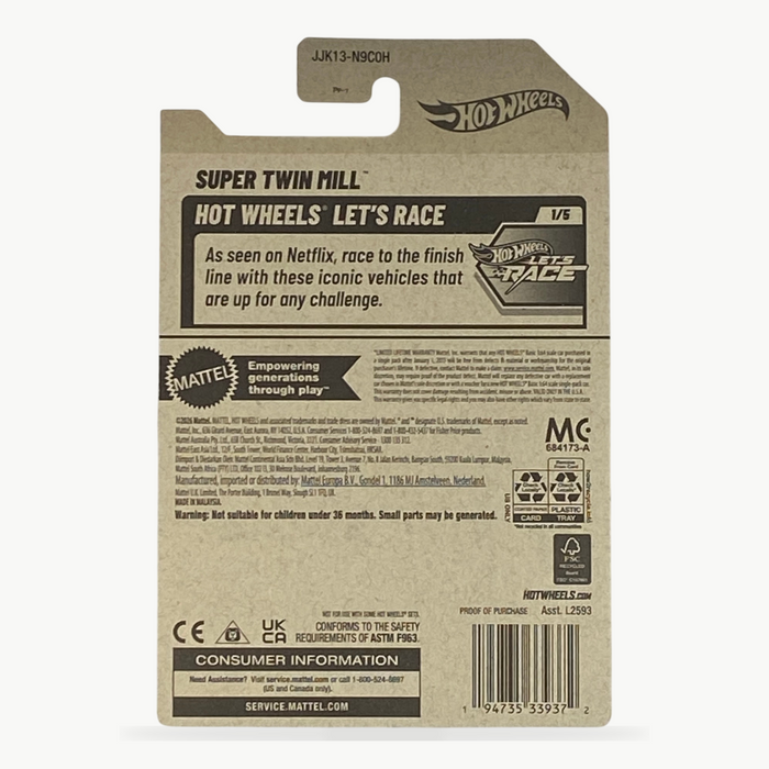 Hot Wheels Super Twin Mill | Let's Race Series 1/5 - for just $2.49! 
