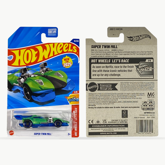 Hot Wheels Super Twin Mill | Let's Race Series 1/5 - for just $2.49! 