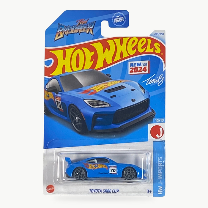 Hot Wheels Toyota GR86 Cup | J-Imports Series 10/10 - for just $2.49! 