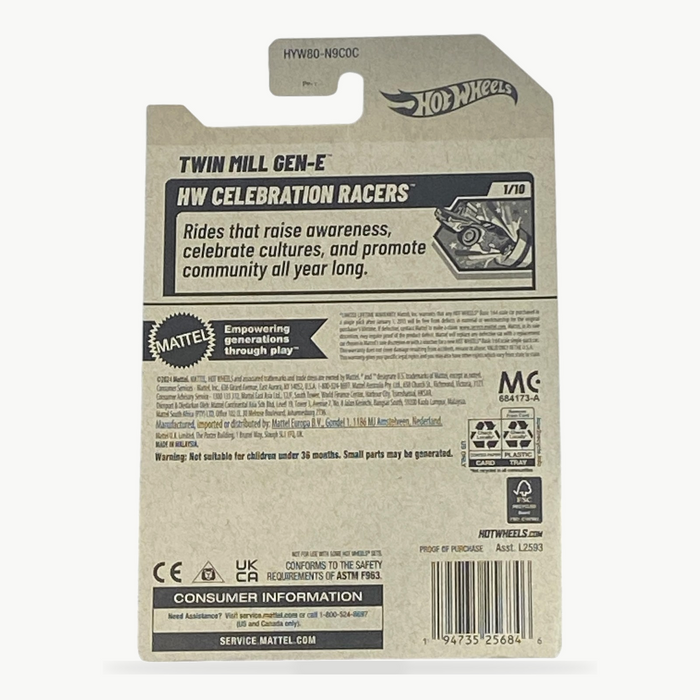 Hot Wheels Twin Mill Gen-E | Celebration Racers Series 1/10 - for just $2.49! 