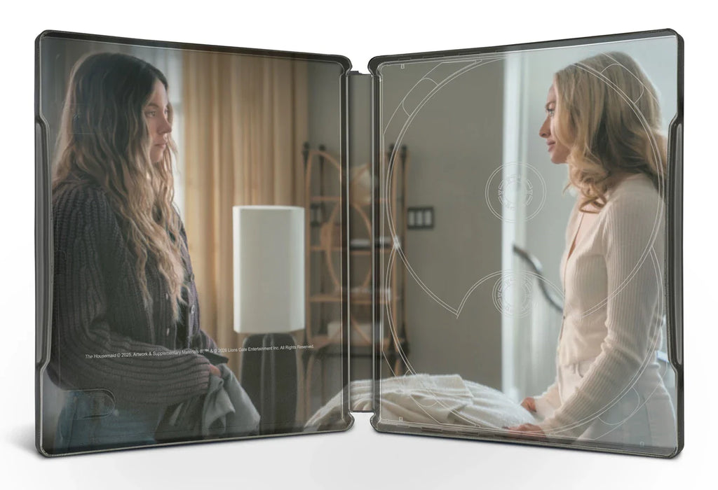 The Housemaid - Limited Edition Steelbook (4K Ultra HD + Blu-ray) - for just $44.99! 