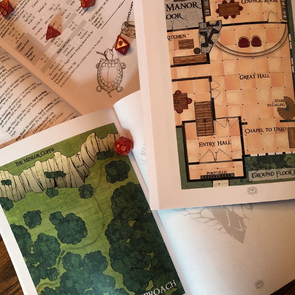 Date Night Dungeons - Rescue of the Blackthorn Clan (Color Edition) - for just $24.99! 