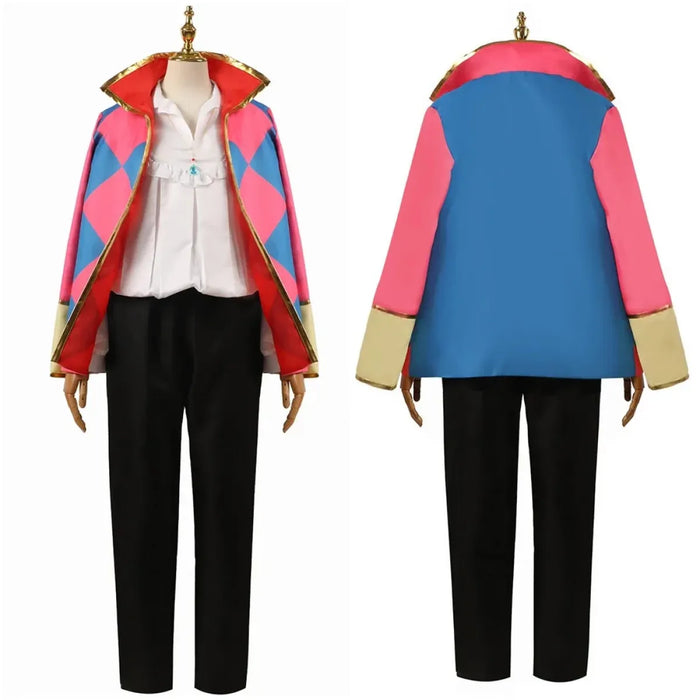 Howl Cosplay Costume – Howl's Moving Castle Outfit with Wig & Accessories - for just $97.95! 