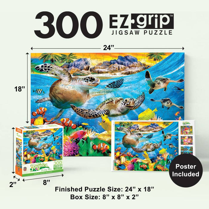 Tropics - Breaking Waves 300 Piece EZ Grip Jigsaw Puzzle - for just $14.99! 