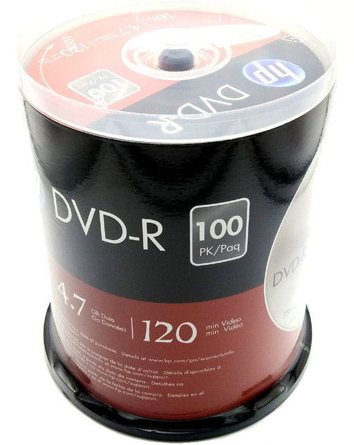 HP 16X DVD-R 4.7GB (HP Logo on Top) [Discontinued] - for just $24.95! 