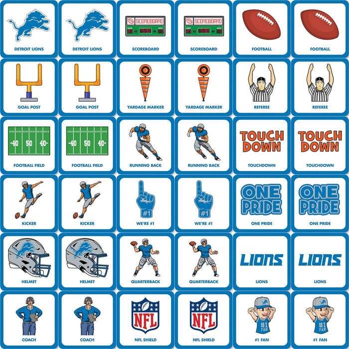 Detroit Lions Matching Game - for just $12.99! 