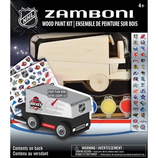 NHL - Zamboni Wood Paint Kit - for just $19.99! 