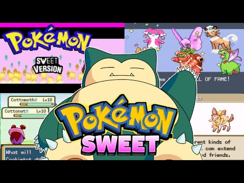 Pokemon Sweet Tooth GBA ROM Hack Video Game Custom Gameboy Advance - for just $18.49! 