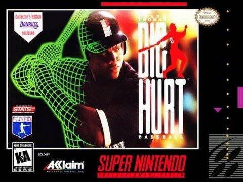 Frank Thomas Big Hurt Baseball (Super Nintendo) - for just $0! 