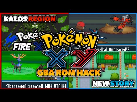 Pokemon X & Y GBA ROM Hack Video Game Custom Gameboy Advance - for just $18.49! 
