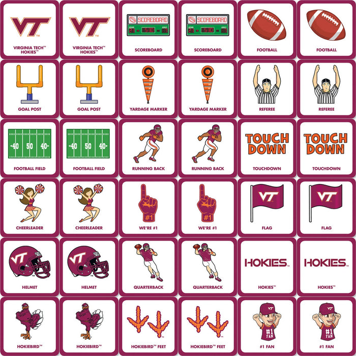 Virginia Tech Hokies Matching Game - Just $7.79! Shop now at Retro Gaming of Denver