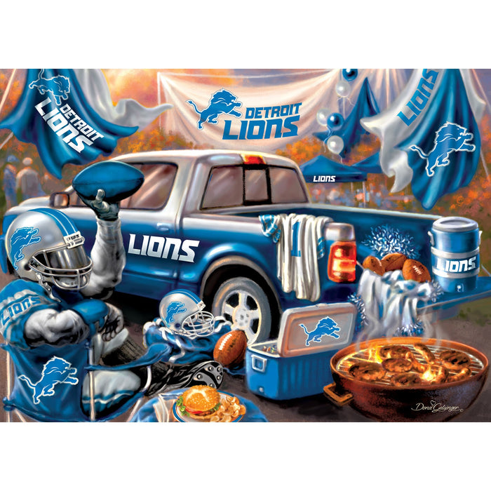 Detroit Lions - Gameday 1000 Piece Jigsaw Puzzle - Just $19.99! Shop now at Retro Gaming of Denver