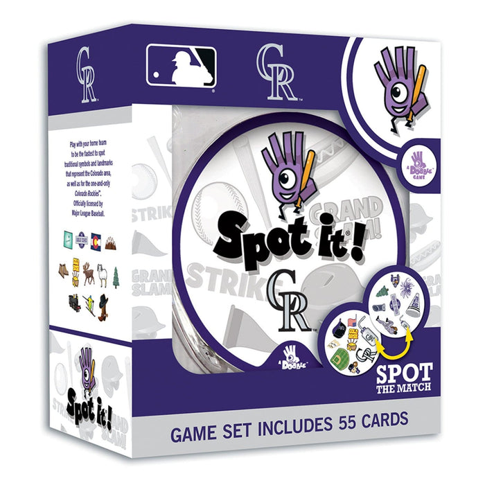 Colorado Rockies Spot It! Card Game - for just $9.99! 