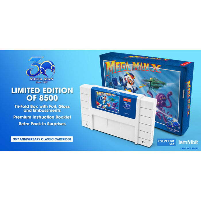 Mega Man X - 30th Anniversary Classic Cartridge - Legacy Cartridge Collection (Super Nintendo) - for just $0! 