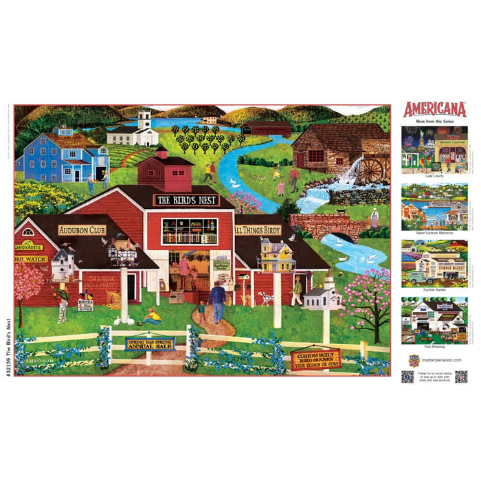 Americana - The Bird's Nest 500 Piece EZ Grip Jigsaw Puzzle - for just $14.99! 