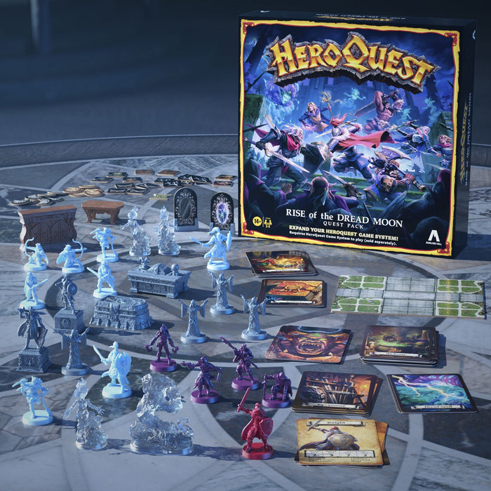 HeroQuest - Rise of the Dread Moon Quest Pack - for just $44.99! 