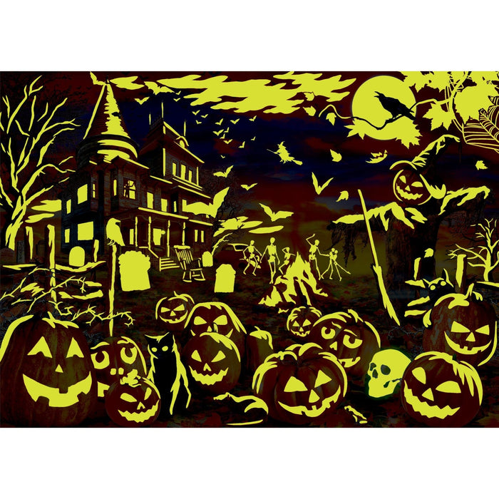 Glow in the Dark - All Hallow's Eve 500 Piece Jigsaw Puzzle - for just $14.99! 