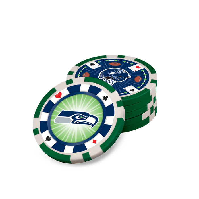 Seattle Seahawks 300 Piece Poker Set - Just $124.99! Shop now at Retro Gaming of Denver