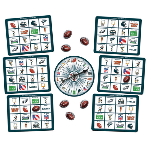 Philadelphia Eagles Bingo Game - Just $9.99! Shop now at Retro Gaming of Denver