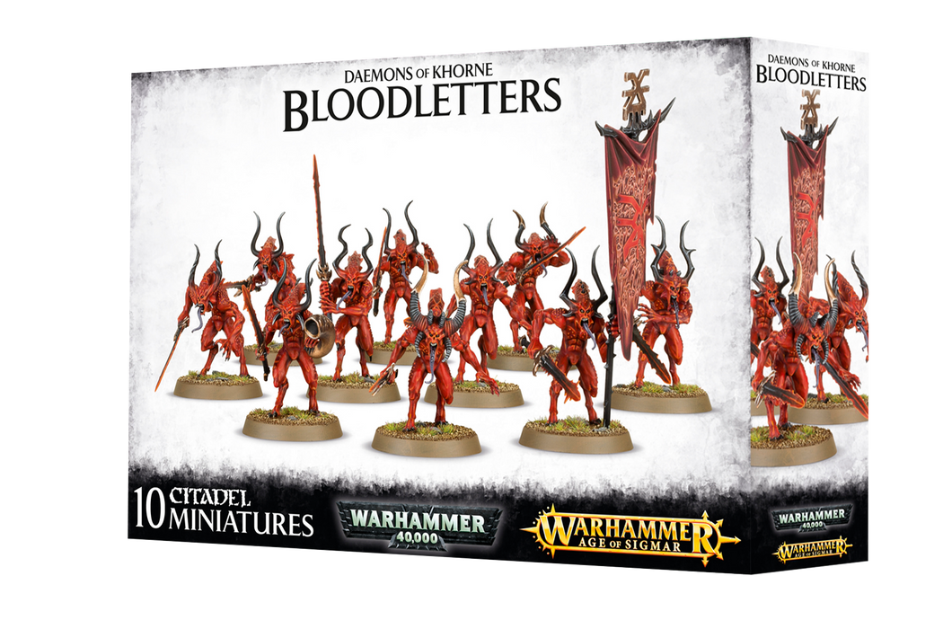 Warhammer 40k: Daemons of Khorne Bloodletters - for just $41.99! 