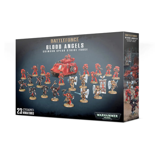 Warhammer 40K: Blood Angels Battleforce - Crimson Spear Strike Force - for just $185! 