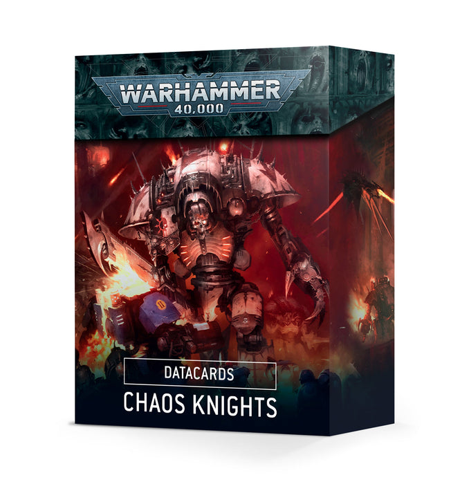 Warhammer 40k Datacards: Chaos Knights - for just $28.99! 