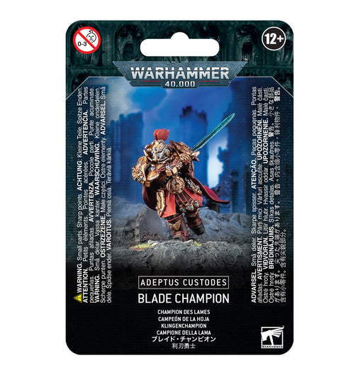 Warhammer 40k: Adeptus Custodes - Blade Champion - for just $41.99! 