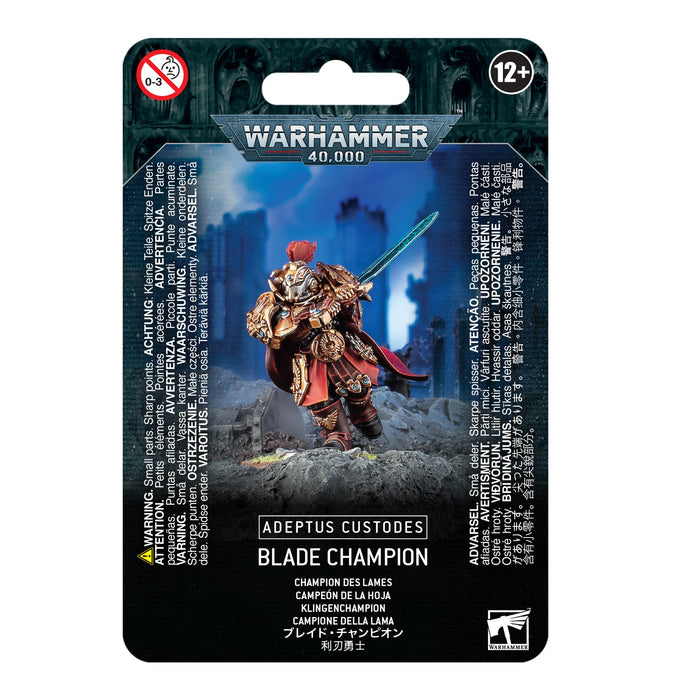 Warhammer 40k - Adeptus Custodes: Blade Champion - for just $41.99! 