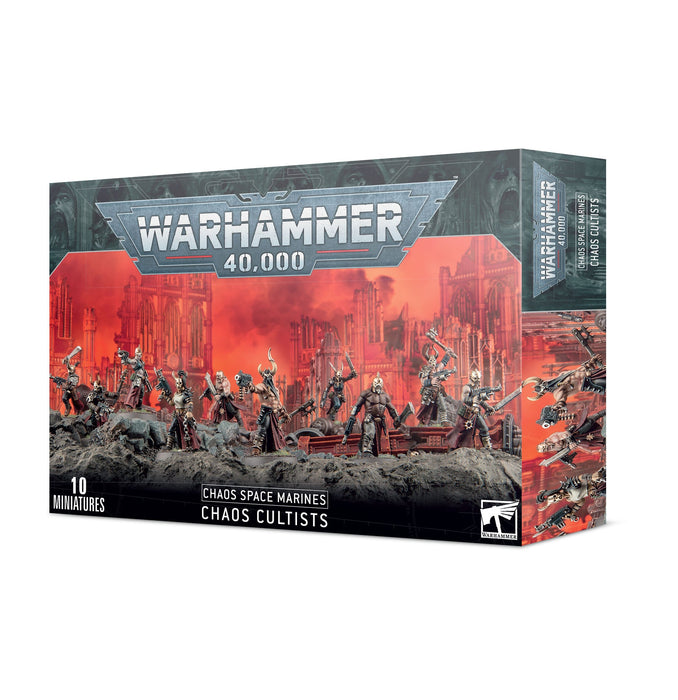 Warhammer 40k Chaos Space Marines: Chaos Cultists - for just $51.99! 