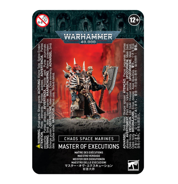 Warhammer 40k Chaos Space Marines: Master of Executions - for just $31.99! 