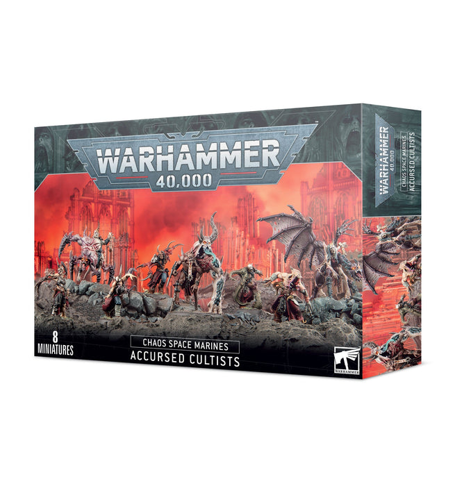 Warhammer 40k Chaos Space Marines: Accursed Cultists - for just $49.99! 
